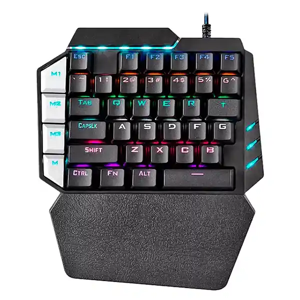 Teclado Gamer Una Mano Rgb