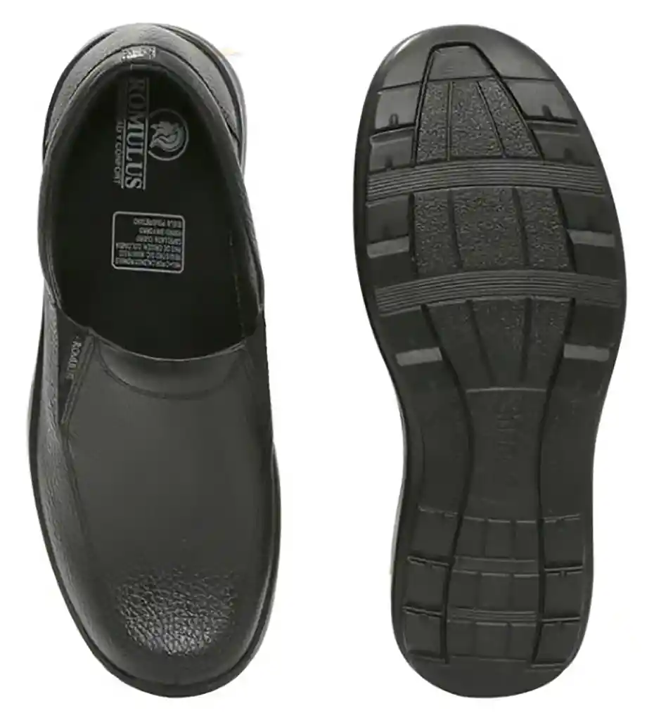 #38 Zapato Romulo Clásico De Cuero