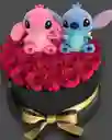 Rosas En Cilindro Stitch Y La Novia