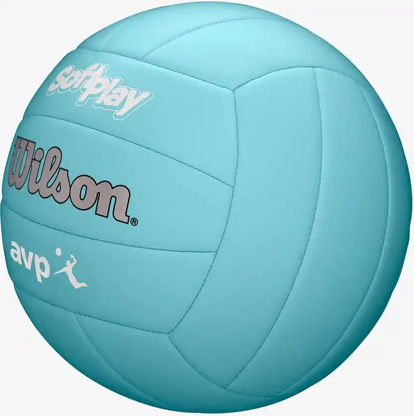 Balon De Voleibol #5 Wilson Soft Play Avp De Juego Suave/ Azul Plu/32679