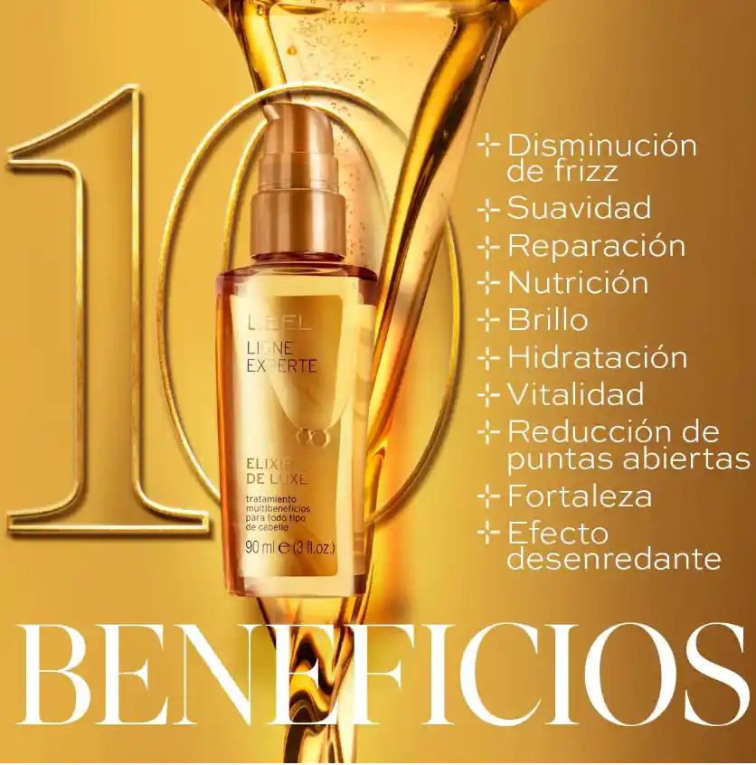 Oleo Capilar Elixir De Luxe Tratamiento Multibeneficio