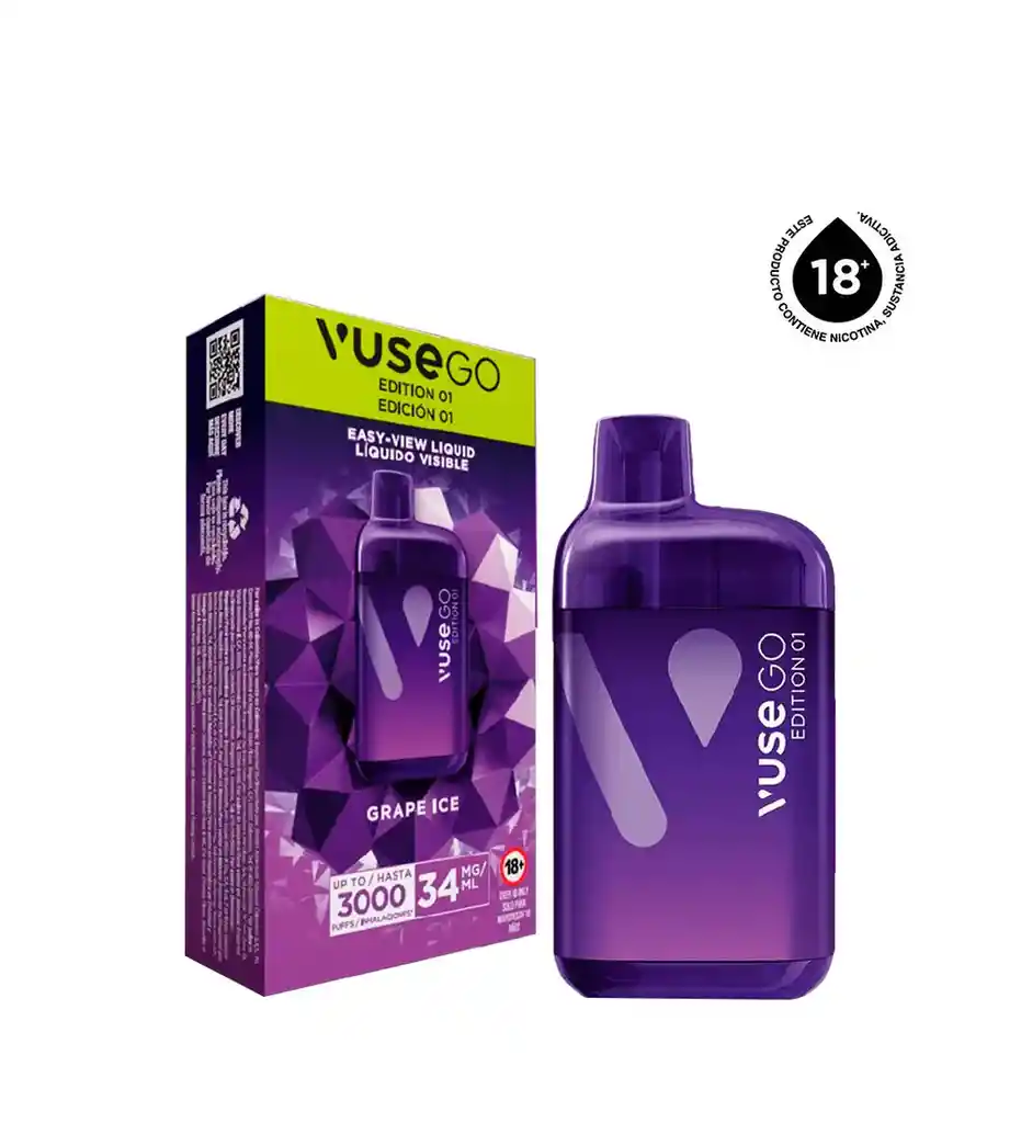 Vuse Go 3000 Grape Ice