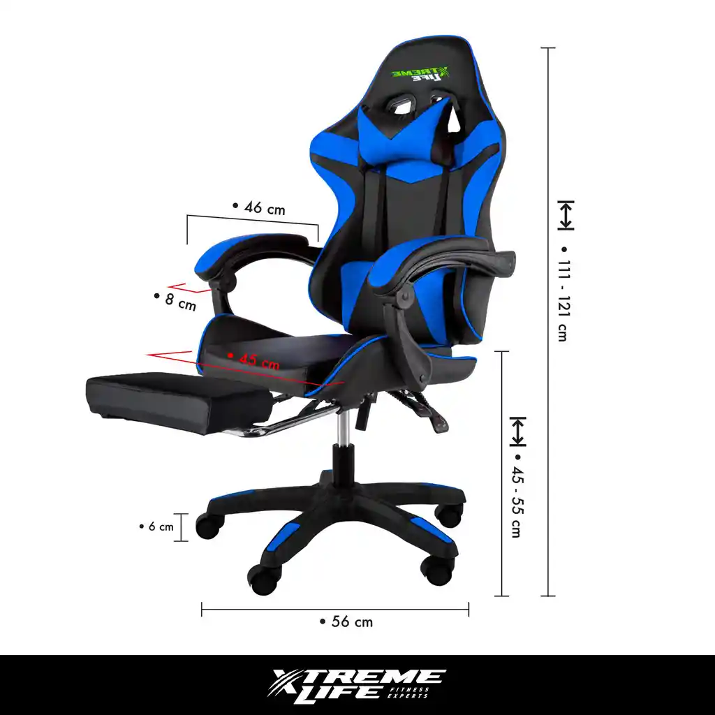 Silla De Escritorio Silla Gamer Reclinable Ergonomica 360