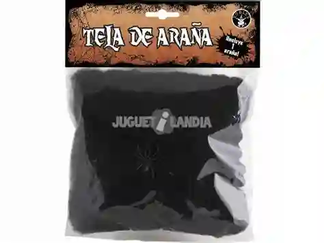 Paquete De Tela De Araña Negra Decoracion Halloween