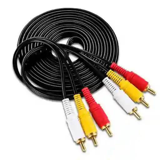 Cable Rca 3 X 3 (3 Metros)