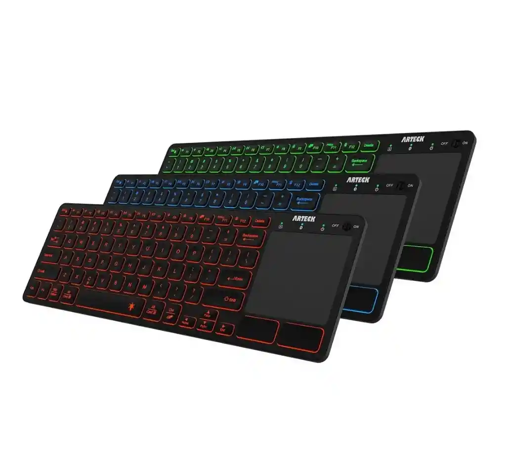 Teclado Bluetooth Rgb Arteck Hb305 | Touch Pad | Low Porfile