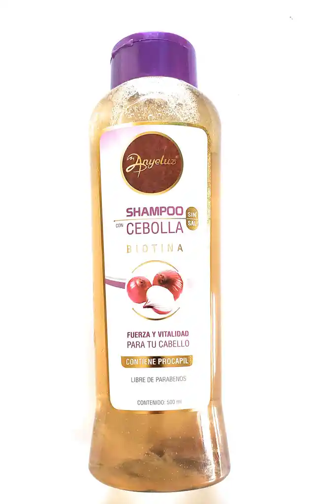 Shampoo Con Cebolla Anyeluz