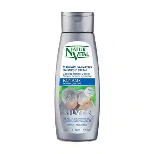 Mascarilla Capilar Naturaleza Y Vida Silver 300 Ml