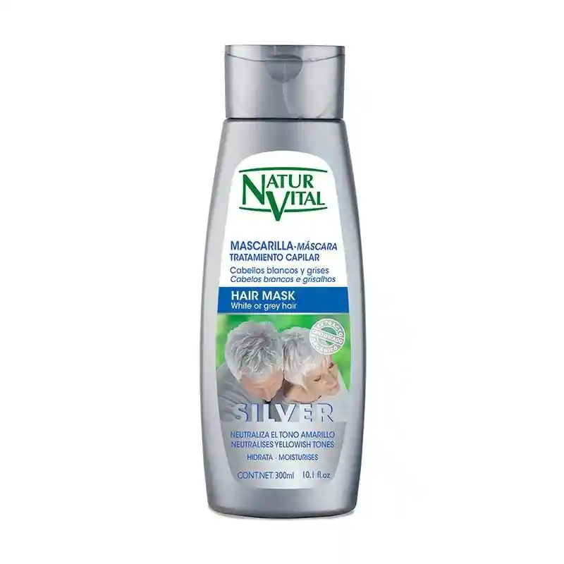 Mascarilla Capilar Naturaleza Y Vida Silver 300 Ml