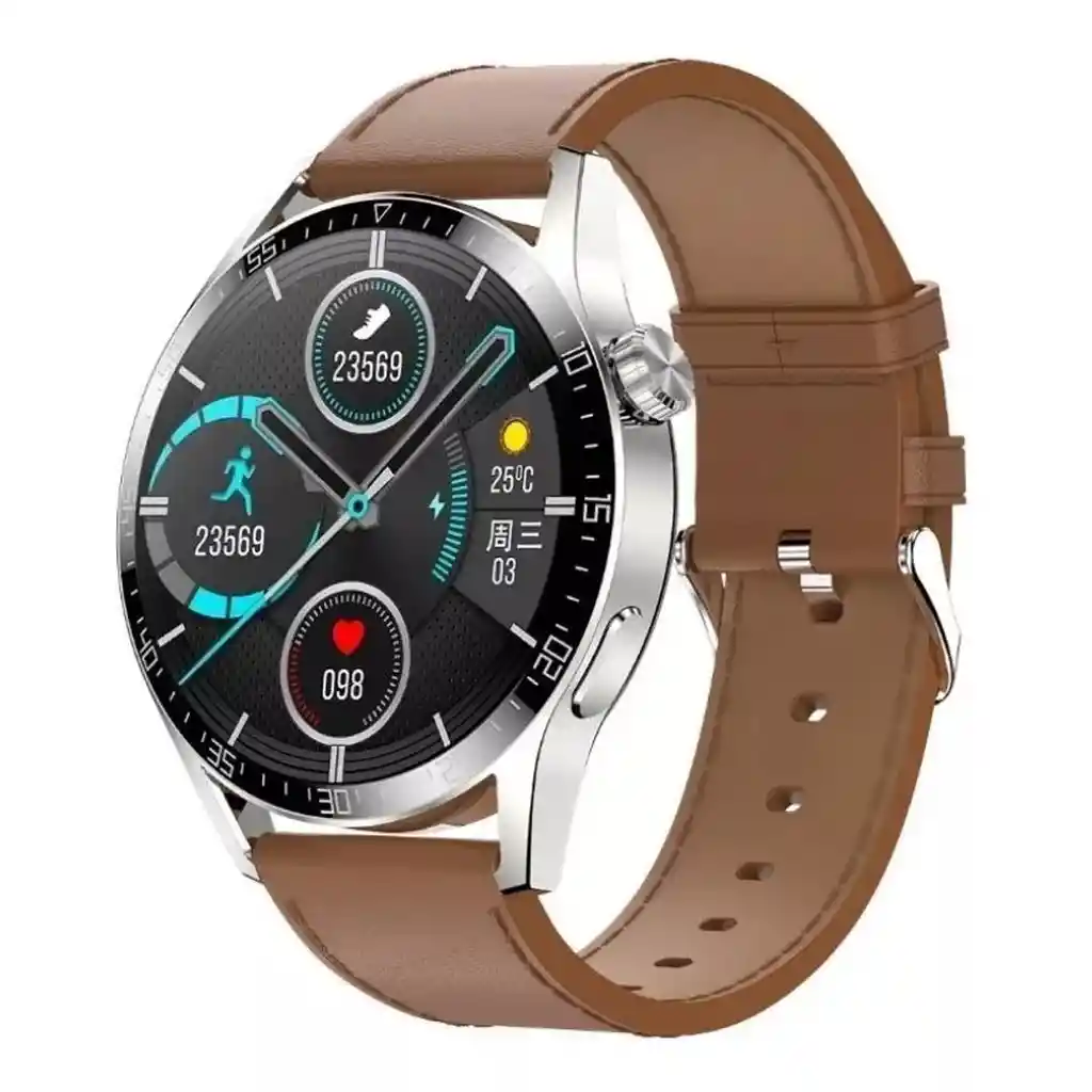 Reloj Inteligente Mobulaa Sk17 Smartwatch Plata