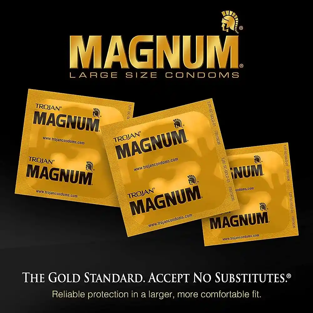 Preservativos Magnum Xl Lubricados X12