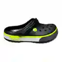 Zueco Kroki Chancla Hombre Mocasin Zapatos Comodo (negro)