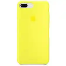 Estuche Silicone Case Iphone 7/8 Plus Amarillo