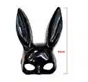 Mascara Sexy Antifaz Coneja Orejas Largas Halloween 32cm