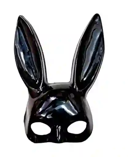Mascara Sexy Antifaz Coneja Orejas Largas Halloween 32cm