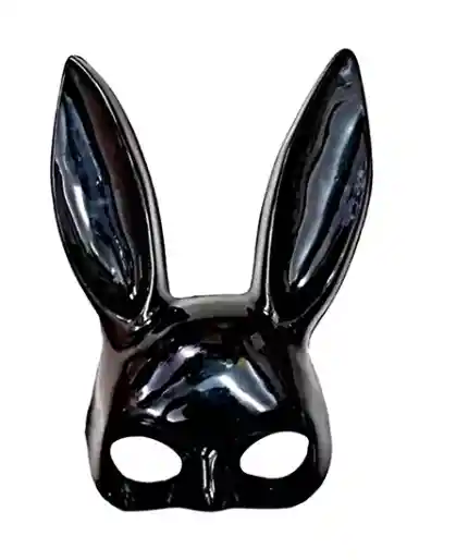 Mascara Sexy Antifaz Coneja Orejas Largas Halloween 32cm