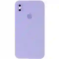 Estuche Silicone Case Iphone Xs Max Lila