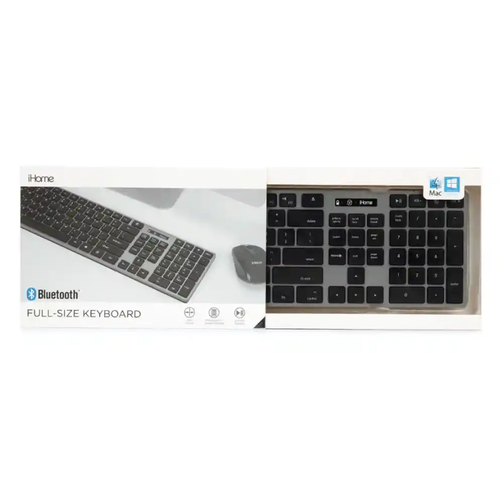 Teclado Bluetooth Ihome Imack | Diseño Elegante | Teclas Mac