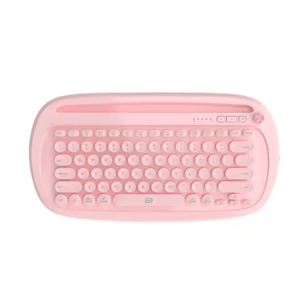 Teclado Inalambrico Fd K520t | Tecla Redonda Multicompatible