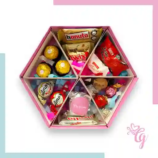 Caja Regalo Corazón Mega Chocolates