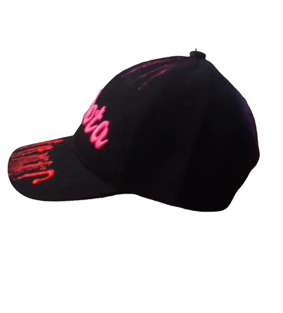 Gorra Negra Bordada