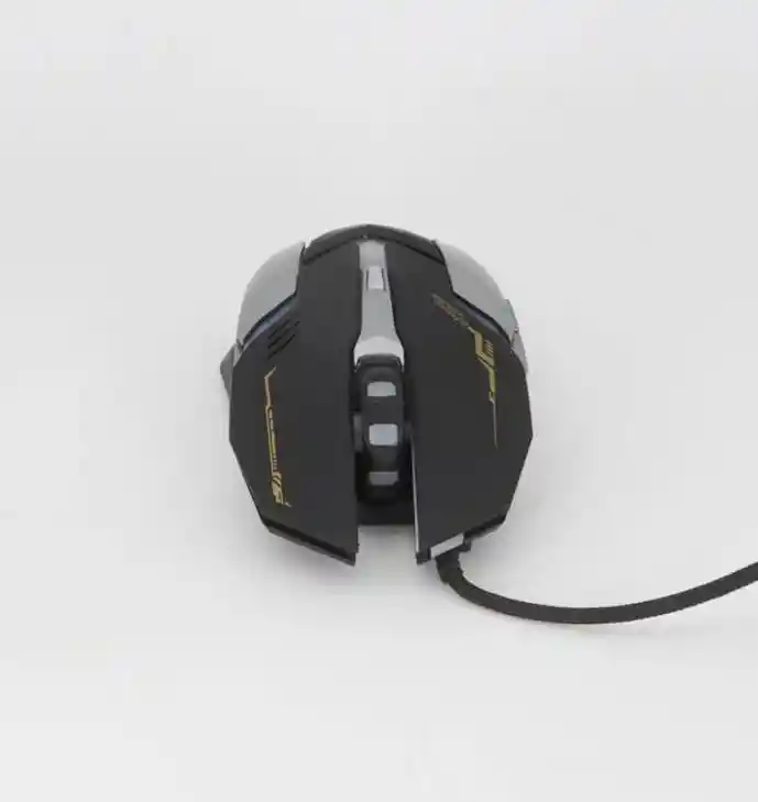 Mouse Gamer Mymobile V6 Con Luces Led Cable Usb 6 Botones 2400 Dpi