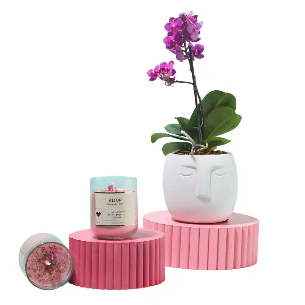 Kit Amor Con Orquidea Baby