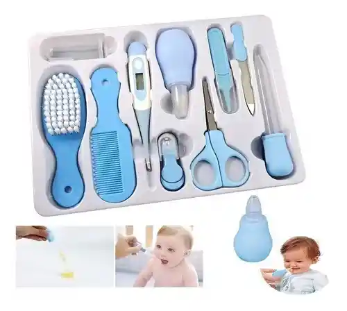 Kit Para Bebe 10 Piezas De Cuidado