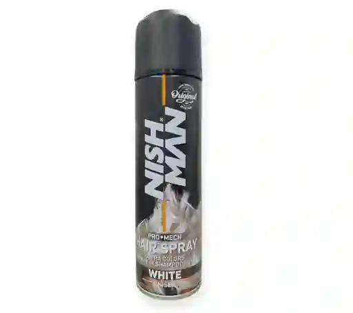 Laca Color Unisex Pro Mech Nish Man X 150ml - Blanca