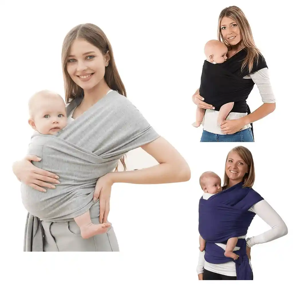 Fular Cargador Elástico Para Bebe Baby On Wrap