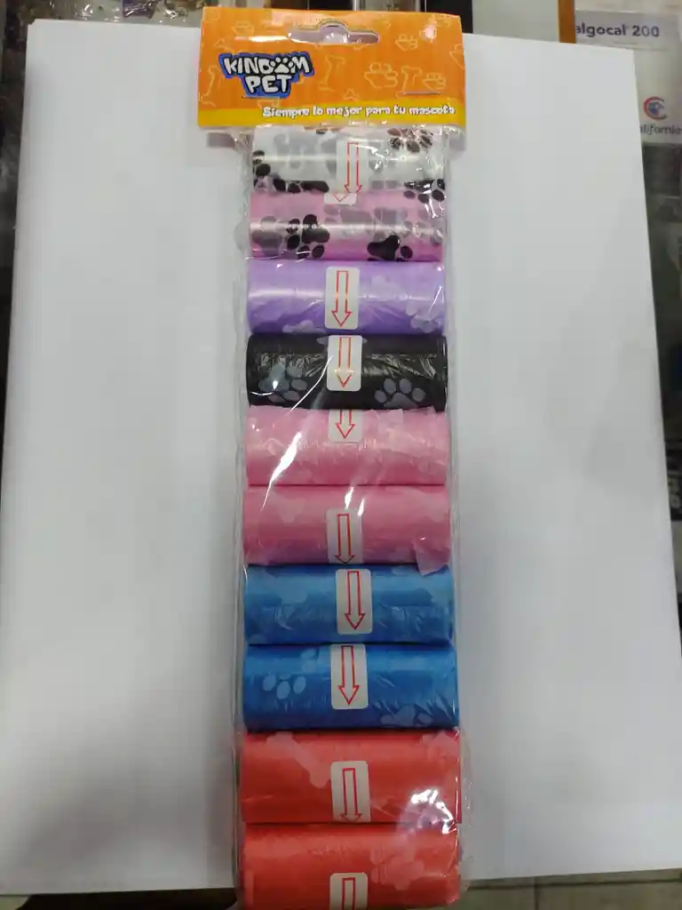 Bolsa Plastica Para Gato Y Perro X 10 Rollos