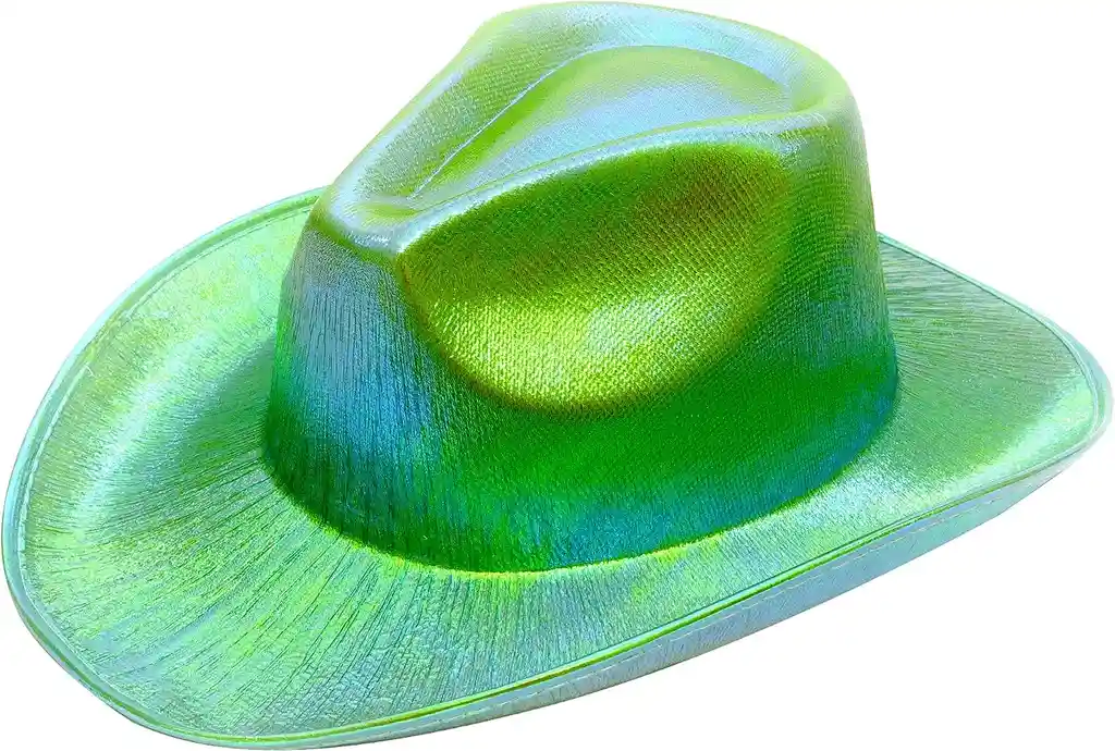 Sombrero Metalizado Verde