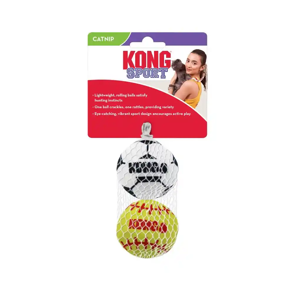 Kong Gato Pelota Sports X2 Surtida