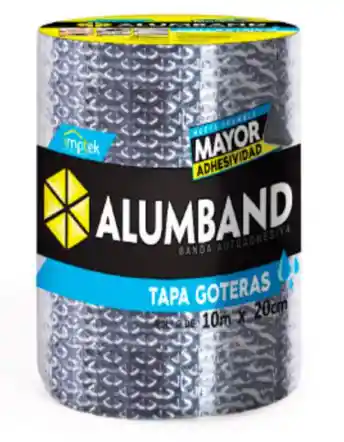 Tapagoteras Alumband 20cm X 1.1 Mm Venta X Metro