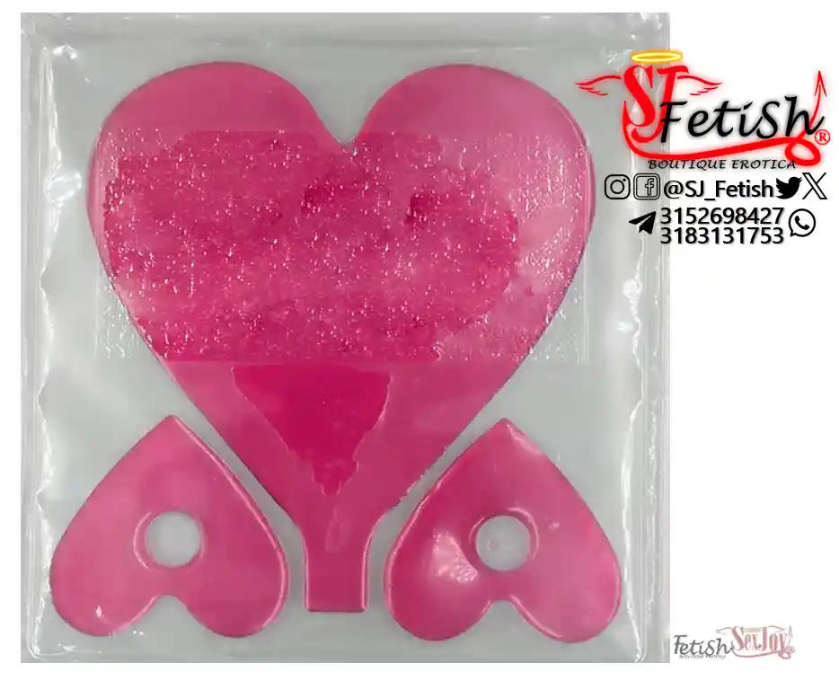 Panty Comestible Con Pezoneras Talla Unica