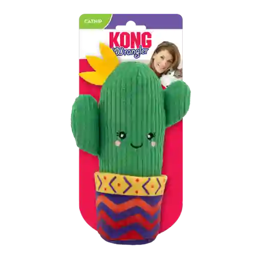 Kong Gato Peluche Wrangler Cactus