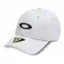 Gorra Oakley Blanca Logo Azul