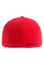 Gorra Oakley Roja Logo Negro