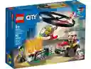 Lego 60248 City Actuación Helicóptero De Bomberos