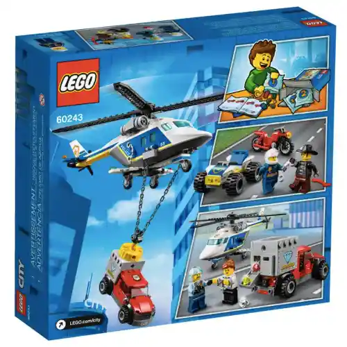 Lego 60243 Policía Persecución En Helicóptero