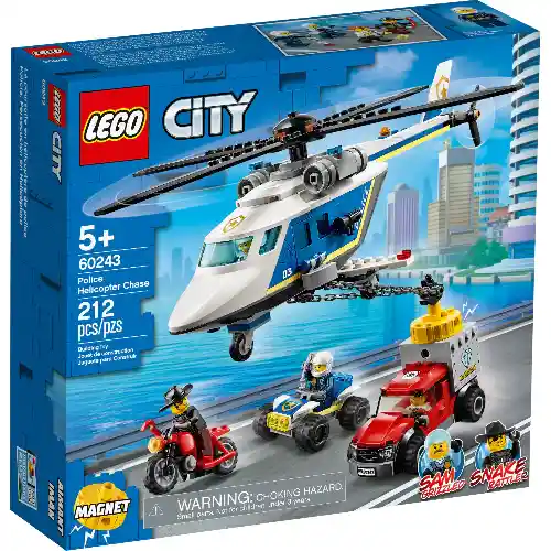 Lego 60243 Policía Persecución En Helicóptero