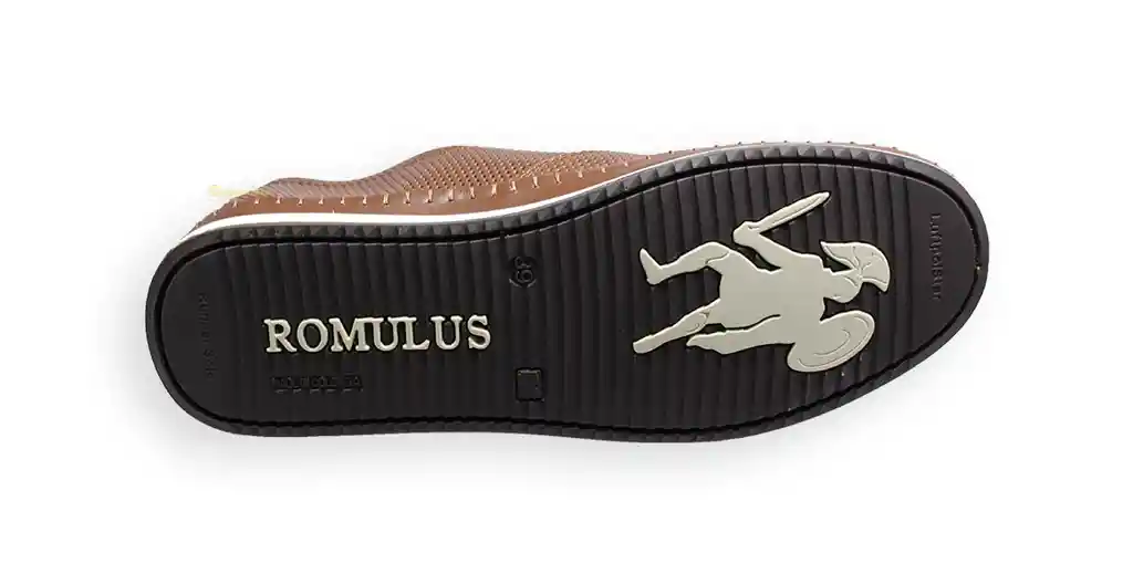 #40 Zapato Romulo Casual Cuero Hombre