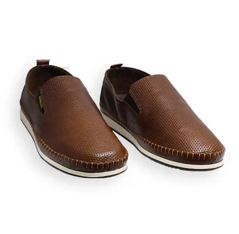 #39 Zapato Romulo Casual Cuero Hombre