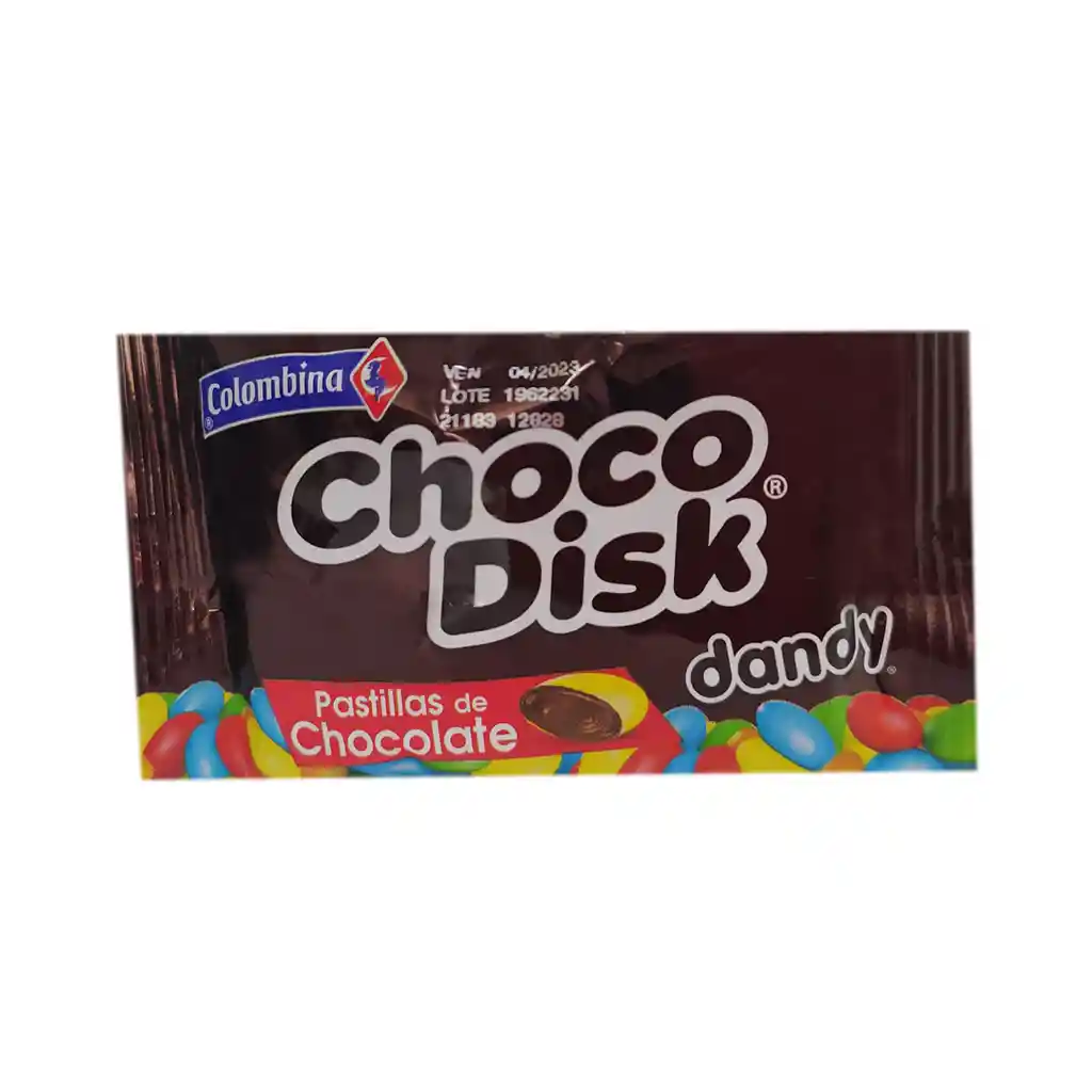 Choco Disk Pastillas De Chocolate 16 Gr