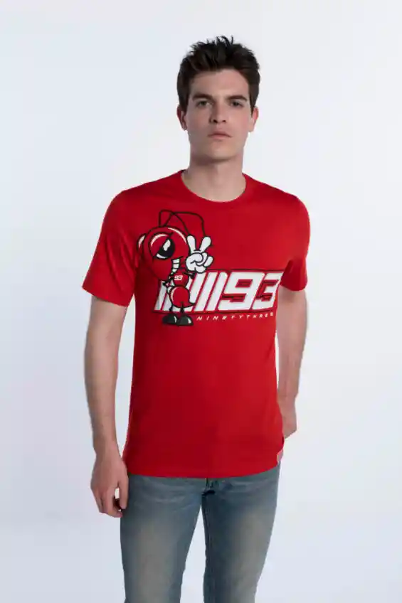 Camiseta Marc Marquez 93 Roja Talla Xl
