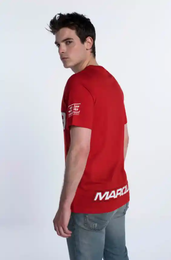 Camiseta Marc Marquez 93 Roja Talla Xl