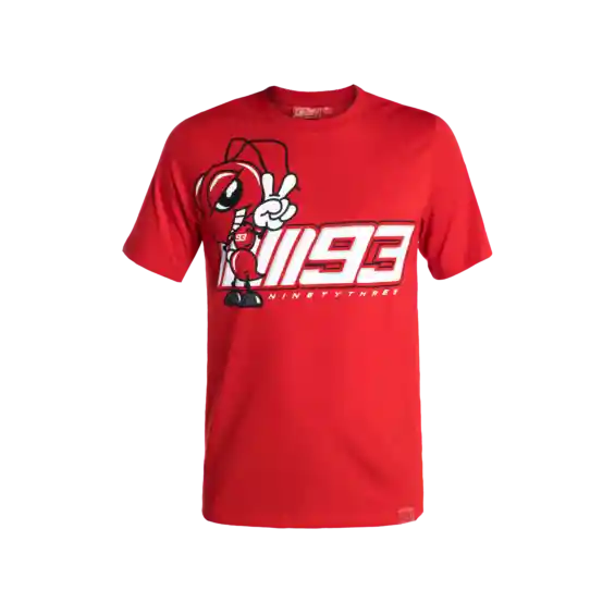 Camiseta Marc Marquez 93 Roja Talla Xl