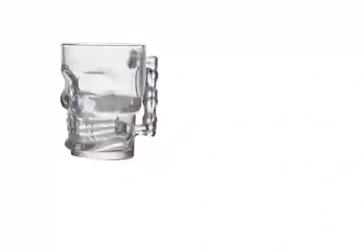 Vaso De Calavera Setx6 Unds En Vidrio De Lujo Para Whisky