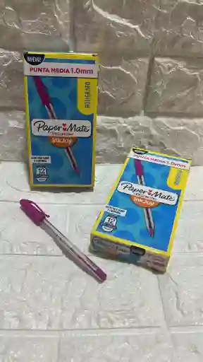 Lapicero Kilometrico 100 Fucsia Caja X12