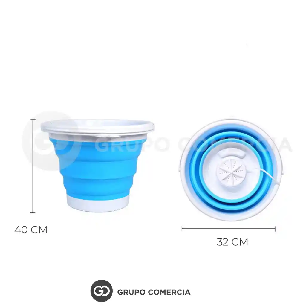 Mini Lavadora Plegable 4 Litros Washing Portátil